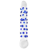 Spectrum by Loving Joy Nubby Textured Glass Dildo